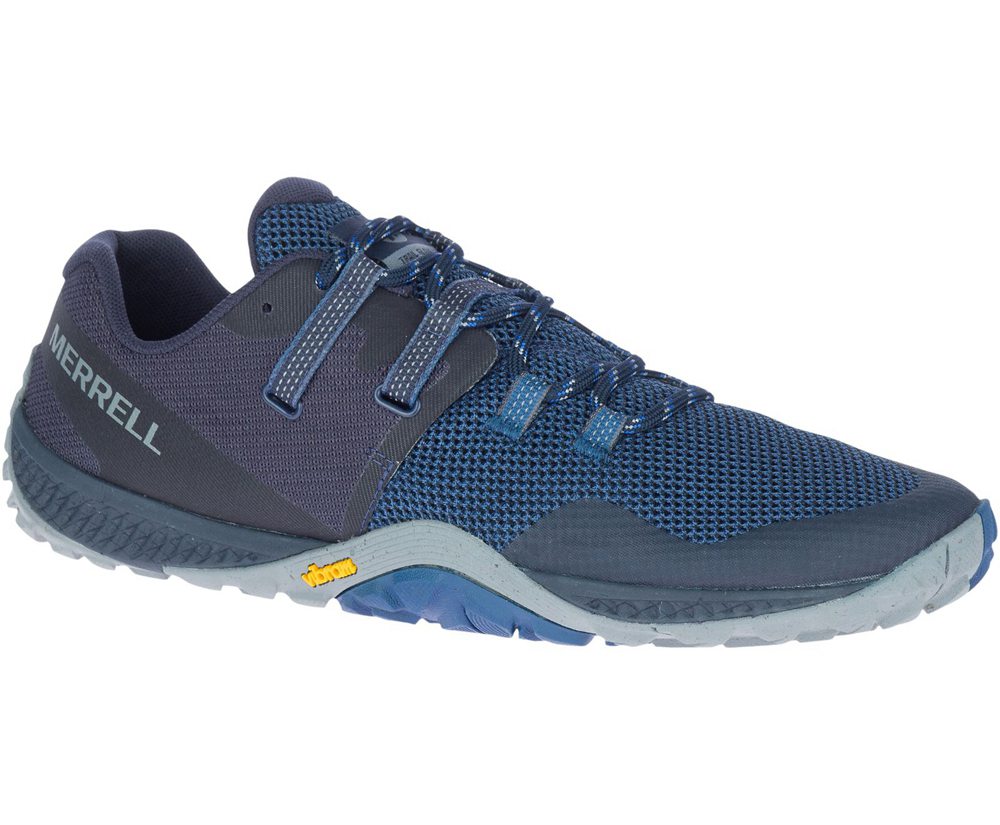 Merrell Sneakers Navy - Trail Glove 6 - Mens 30BEAYGUV
